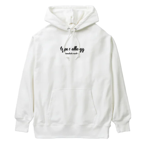 １型アレルギーの機序 Heavyweight Hoodie