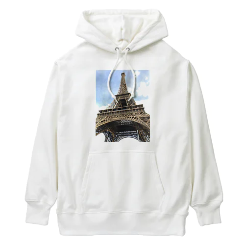 旅の思い出〜エッフェル塔〜 Heavyweight Hoodie