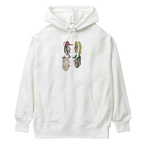 ヒゲおじさん達パート2 Heavyweight Hoodie