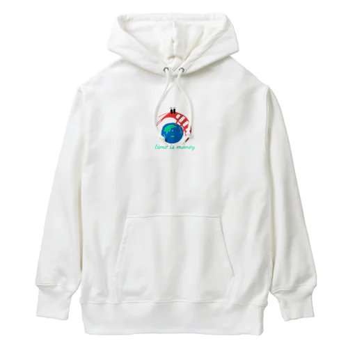 Time is money グッズ Heavyweight Hoodie