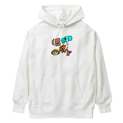 画伯動物園 Heavyweight Hoodie