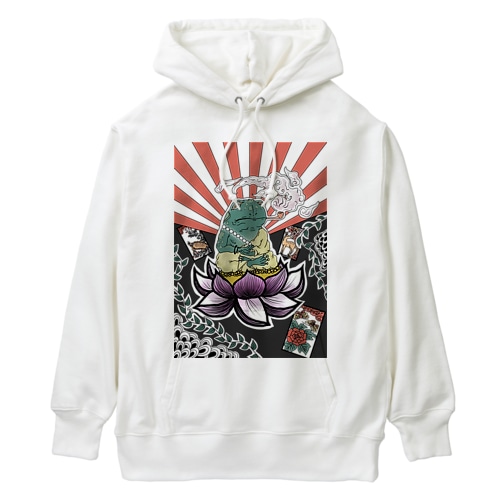 蛙さん2 Heavyweight Hoodie