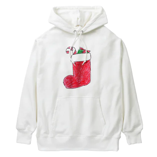 クリスマスブーツ Heavyweight Hoodie