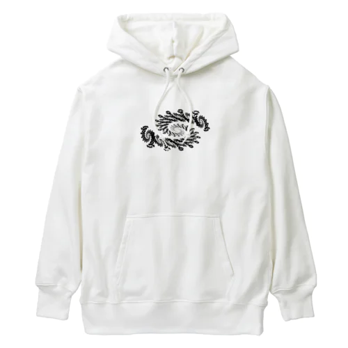 ふらくたる謎生物２　ねじねじ Heavyweight Hoodie