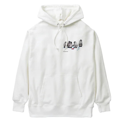 そらふぐ　むくむくぺんぎん Heavyweight Hoodie