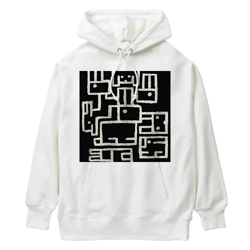 ギターっぽいウサギ Heavyweight Hoodie