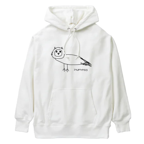 フルカワフクロウ Heavyweight Hoodie