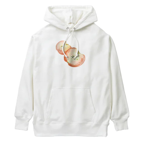 中も赤いりんご Heavyweight Hoodie