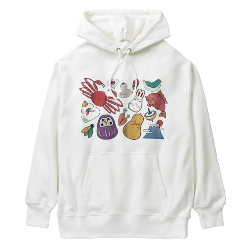 ぎゅっ正月 Heavyweight Hoodie