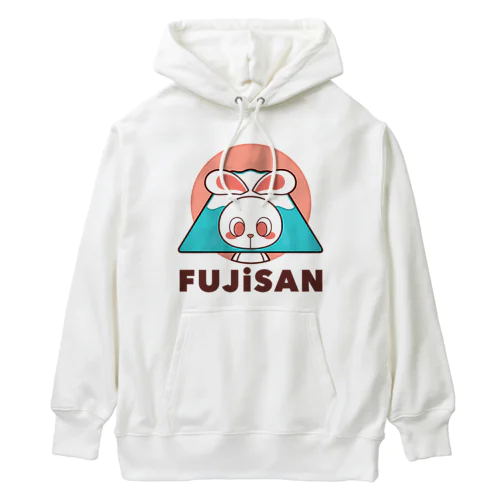 ぽっぷらうさぎ(FUJISAN) Heavyweight Hoodie