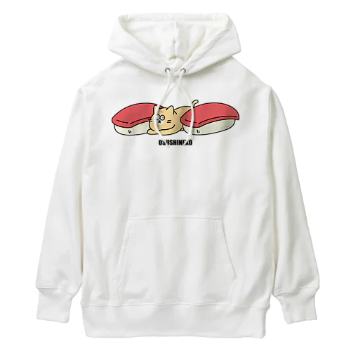 おすしねこ Heavyweight Hoodie