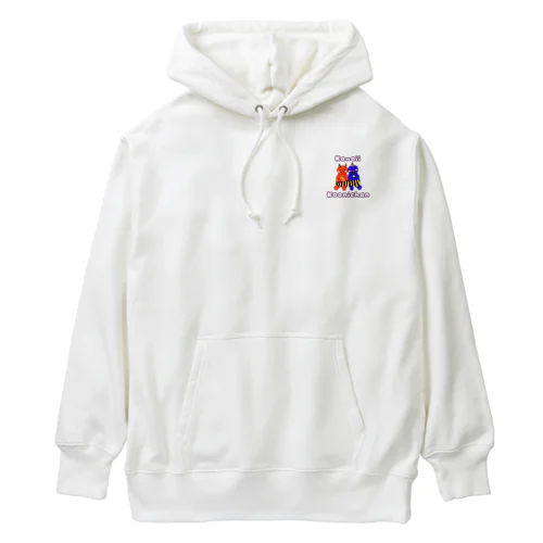 仲良し小鬼ちゃん ロゴ入り② Heavyweight Hoodie