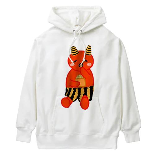 可愛い赤鬼ちゃん① Heavyweight Hoodie