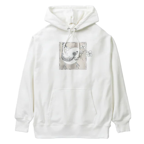 しあわせキンカチョウ Heavyweight Hoodie