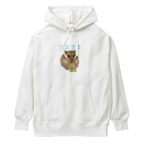 うまうまハムちゃん Heavyweight Hoodie