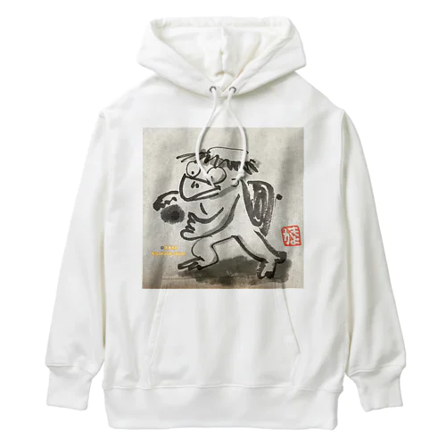 カッパくん　「つかまえたっ！」 Heavyweight Hoodie