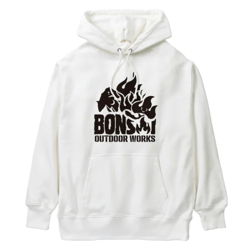 BONSAI OUTDOOR WORKS ヘビーウェイトパーカー