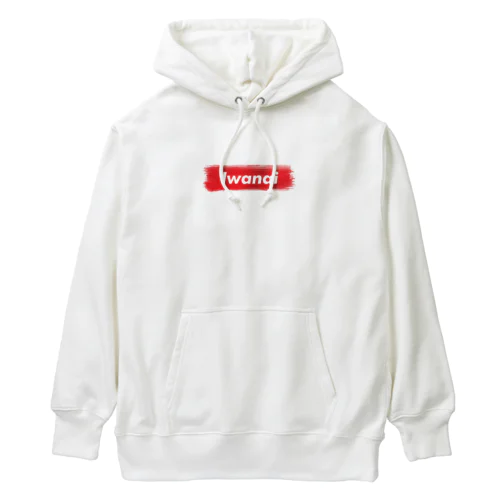 岩内町 ｜普段づかいできるご当地グッズ｜ブラシボックスロゴ Heavyweight Hoodie