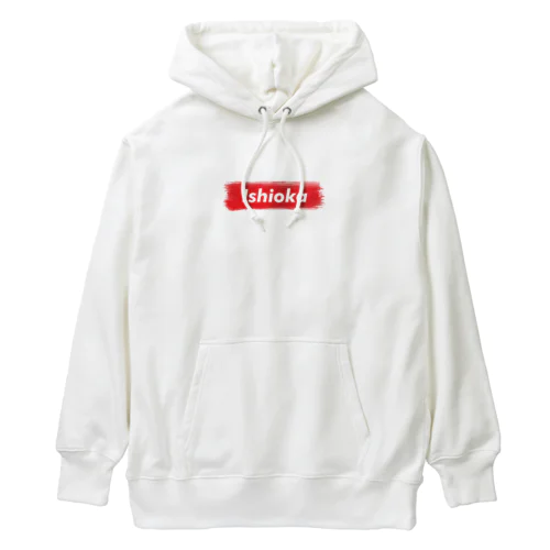 石岡市 ｜普段づかいできるご当地グッズ｜ブラシボックスロゴ Heavyweight Hoodie