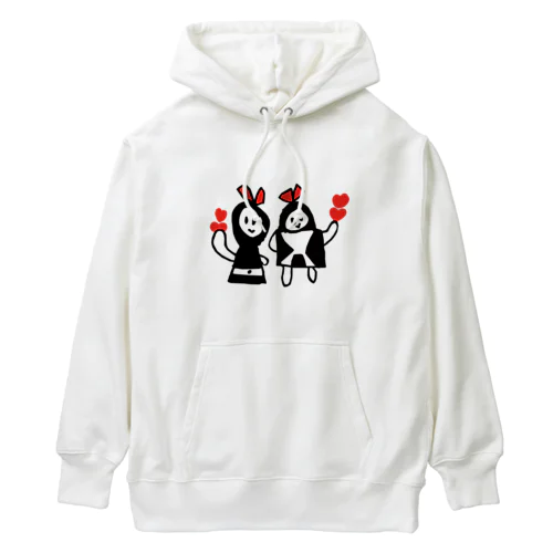 次女さんのロボット Heavyweight Hoodie