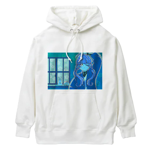 winter blue Heavyweight Hoodie