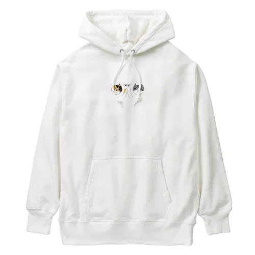 ハイタッチにゃんず Heavyweight Hoodie