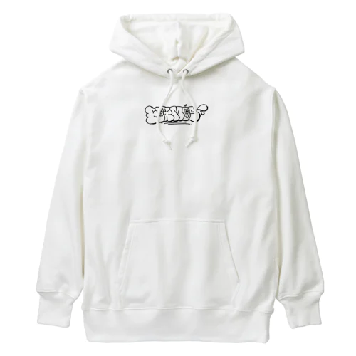 FOGMOS face Heavyweight Hoodie