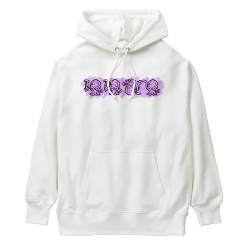 逃げ出すエギ Heavyweight Hoodie