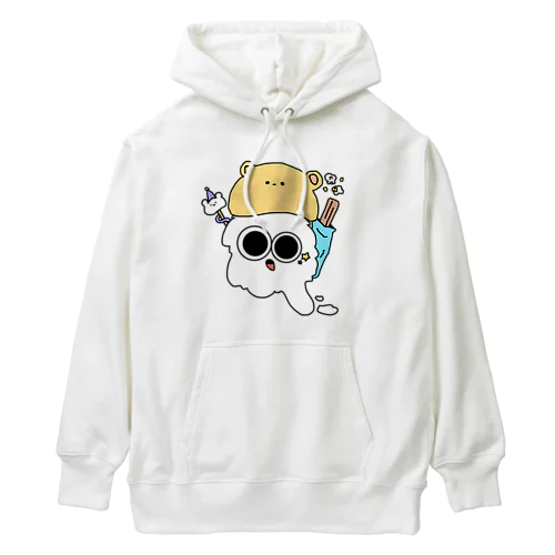 もふもふもんすたぁ　テーマパーク Heavyweight Hoodie