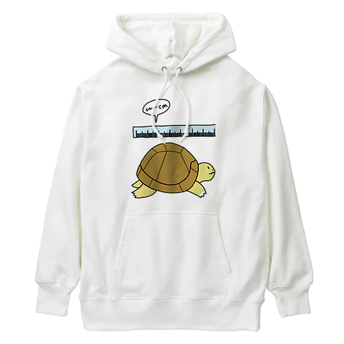 甲長測定するぺんちゃん Heavyweight Hoodie