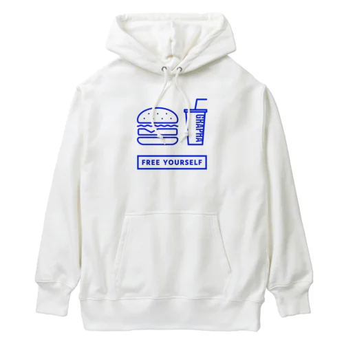 ジャンクフード/ハンバーガー Heavyweight Hoodie