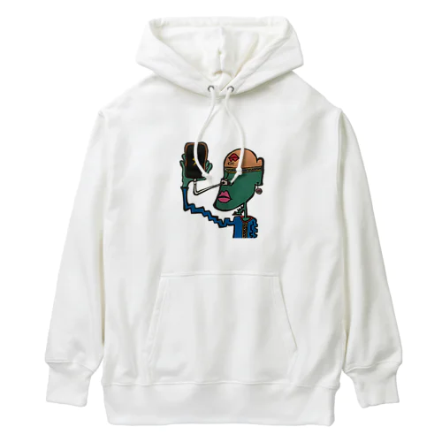 鼻充電男 Heavyweight Hoodie