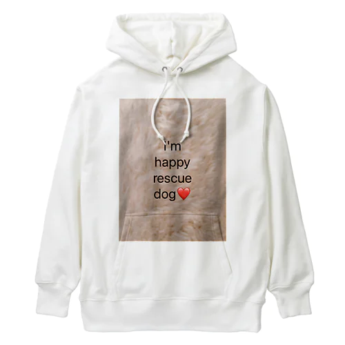 ❤️幸せな保護犬と飼い主さんの為のグッズ❤️ Heavyweight Hoodie