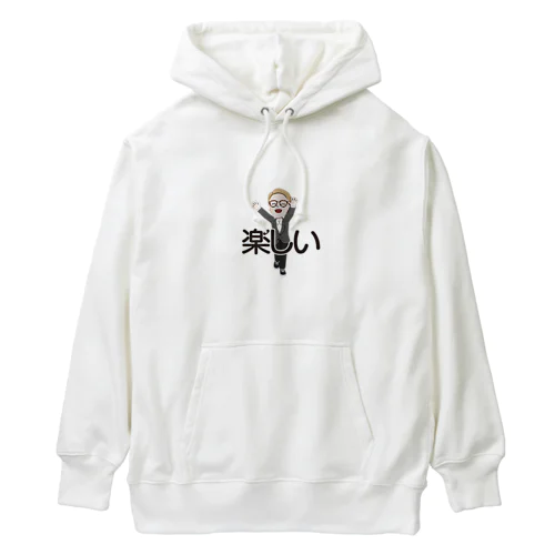 楽しい　シリーズ　CAFE TALES店長ロゴ Heavyweight Hoodie