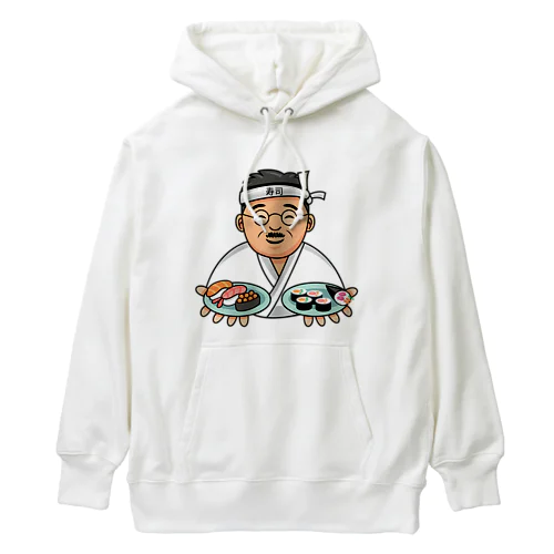 お寿司をどうぞ Heavyweight Hoodie