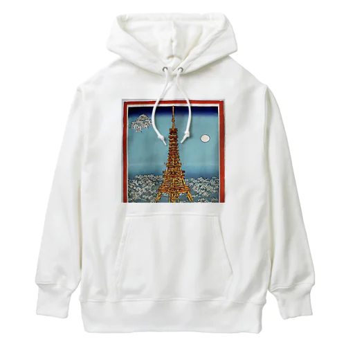 tokyotower7 Heavyweight Hoodie