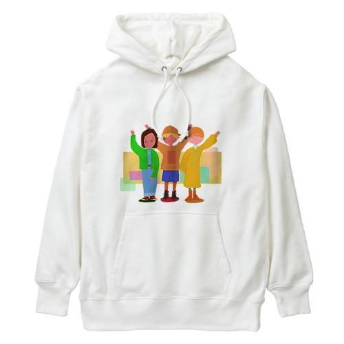3人組 Heavyweight Hoodie