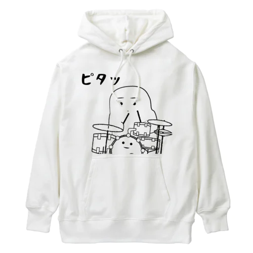 ドラムたたく君 Heavyweight Hoodie