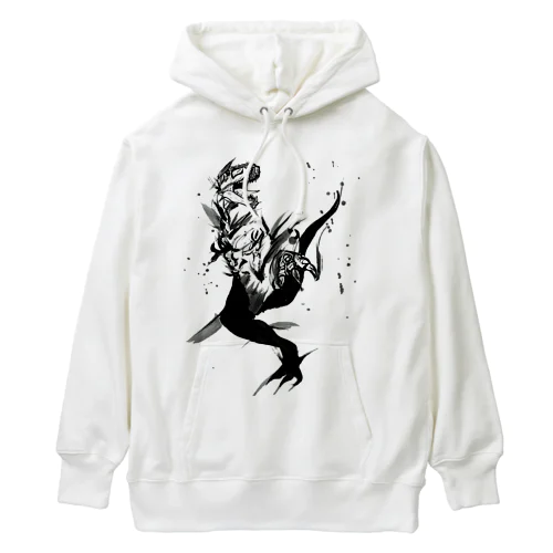 猛り狂う暴君竜 Heavyweight Hoodie