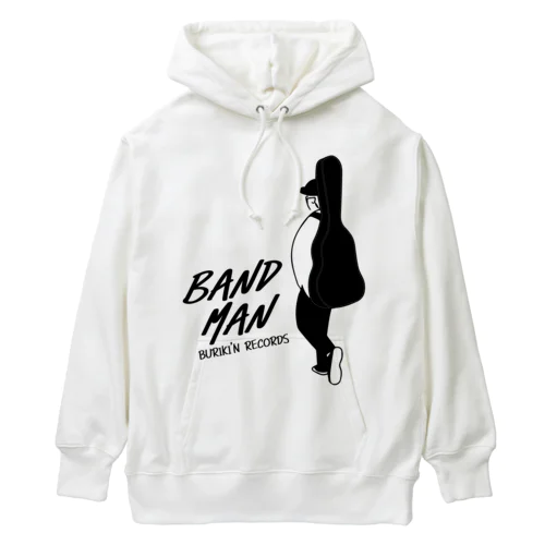 BANDMAN(ロゴ黒) Heavyweight Hoodie