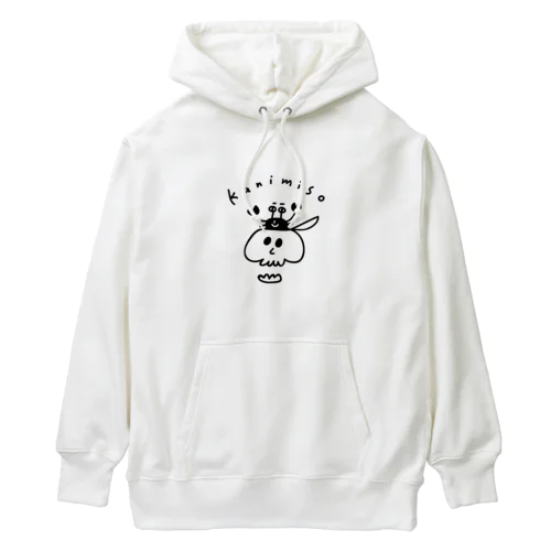 頭にカニみそ Heavyweight Hoodie