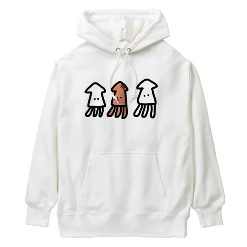 いか焼きイカいか Heavyweight Hoodie