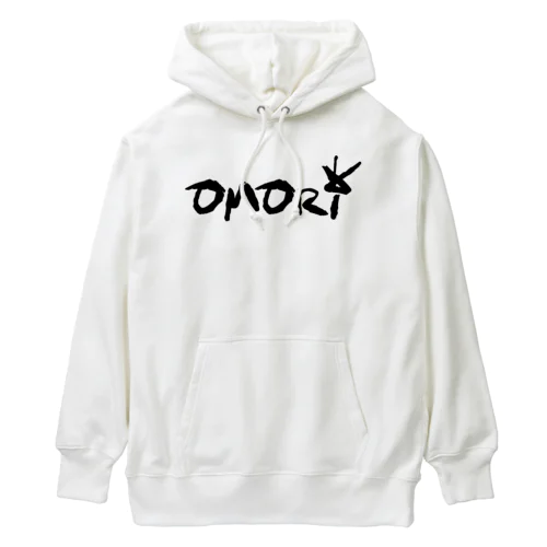 O黒字 Heavyweight Hoodie