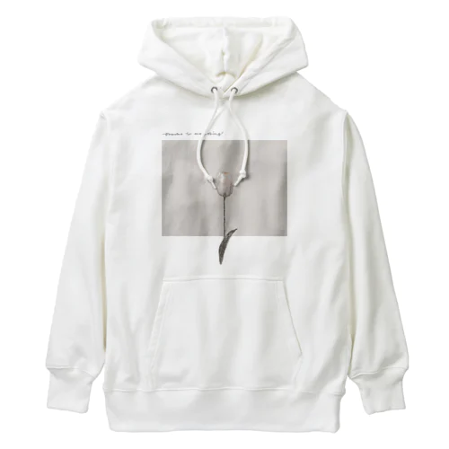 SAKURA milk tea* chocolate Heavyweight Hoodie