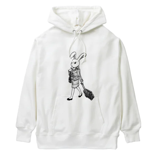 CAのウサ子 Heavyweight Hoodie