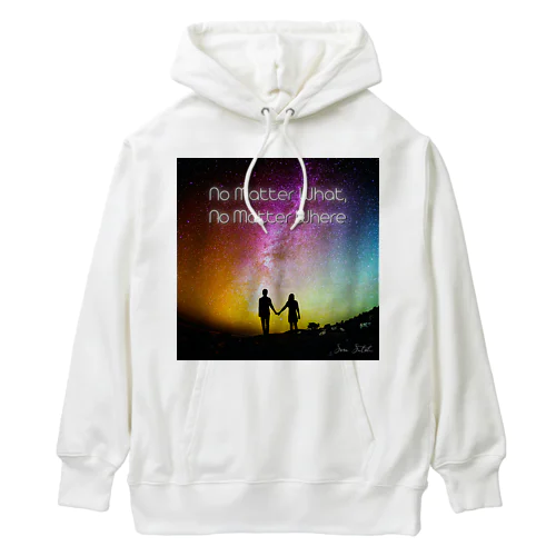 No Matter What, No Matter Where - Sora Satoh Heavyweight Hoodie