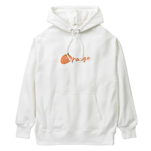 orange Heavyweight Hoodie