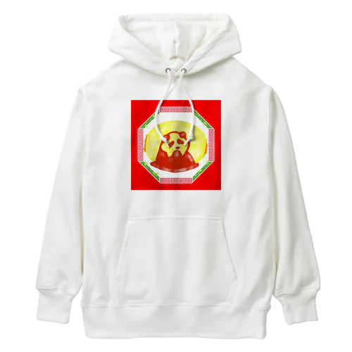 パンダのケチャップアートパーカー Heavyweight Hoodie