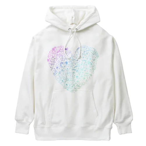 ごちゃごちゃしてるやつ。ユニコーンver. Heavyweight Hoodie