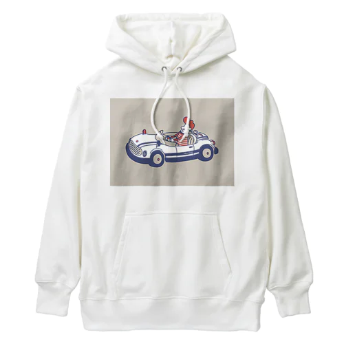 Santa Drive Heavyweight Hoodie